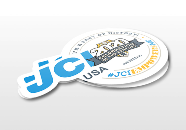 100th Anniversary Collection – Convention Sticker Black/Gold Award Logo - PM  Graphix